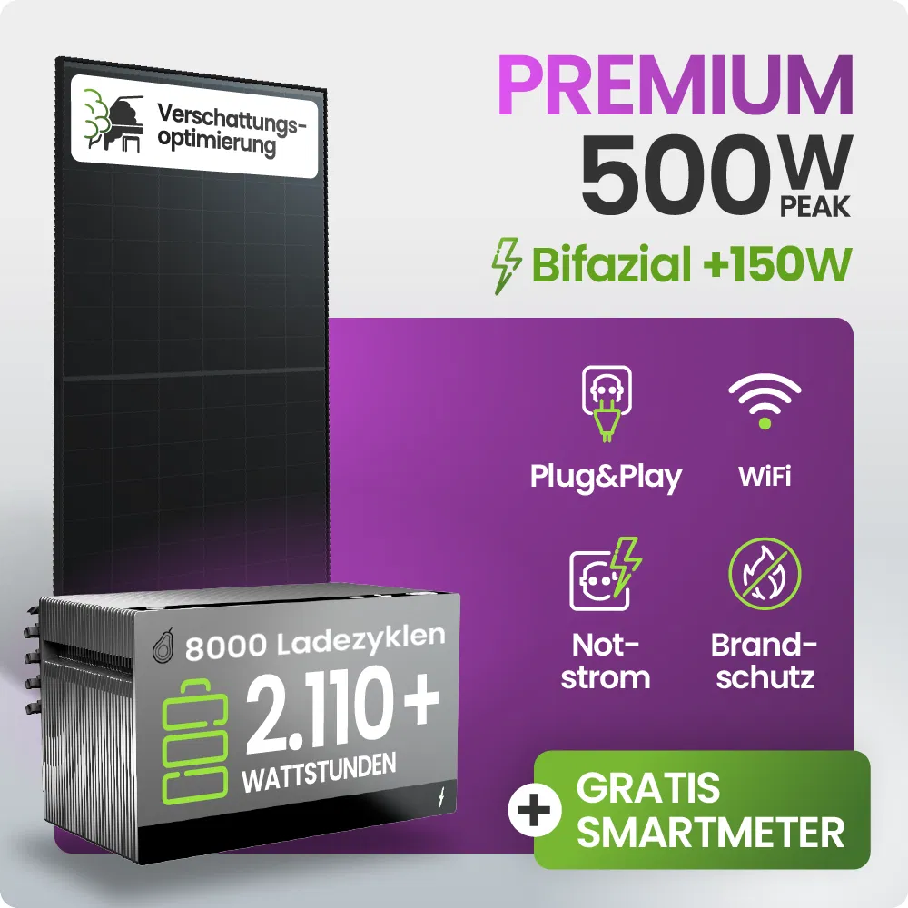 Tepto Premium 1 Balkonkraftwerk mit FoxEss Avocado 22 Pro Tepto Premium 1 Balkonkraftwerk mit FoxEss Avocado 22 Pro