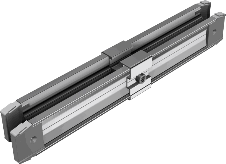 线性导轨, 滑动导轨, 机械导轨, 铝制导轨, 安装导杆