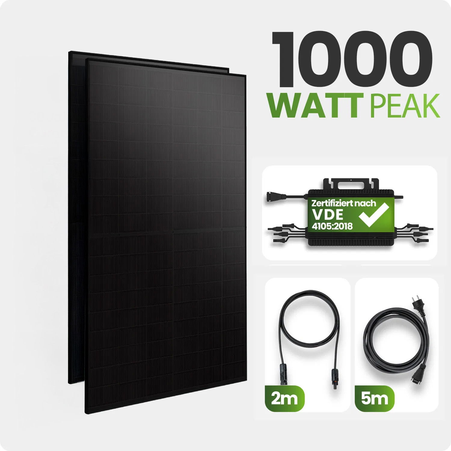 Tepto 1000W Balkonkraftwerk MaxPower