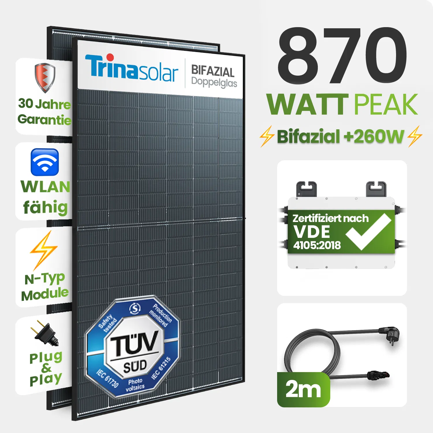 Tepto 800W Balkonkraftwerk Basic Tepto 800W Balkonkraftwerk Basic