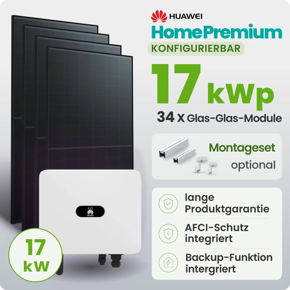 Tepto HomePremium 17 kWp Huawei PV-Anlage Speicher erweiterbar