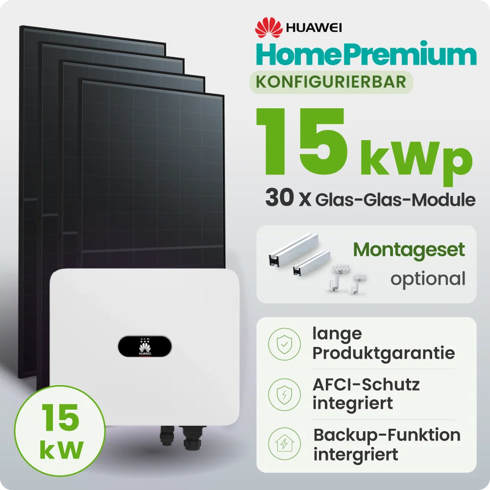 Tepto HomePremium 15 kWp Huawei PV-Anlage Speicher erweiterbar