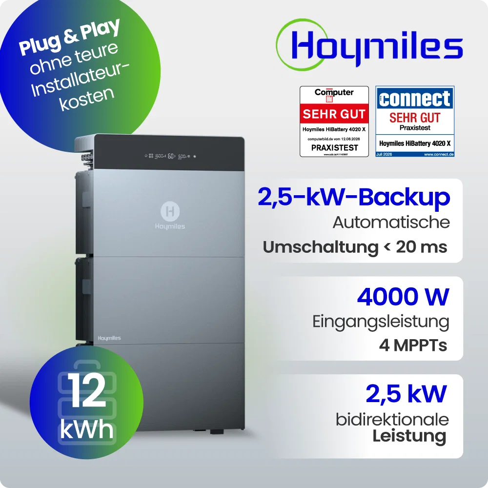 Hoymiles HiBatteryX Speicherpaket 12,06kWh