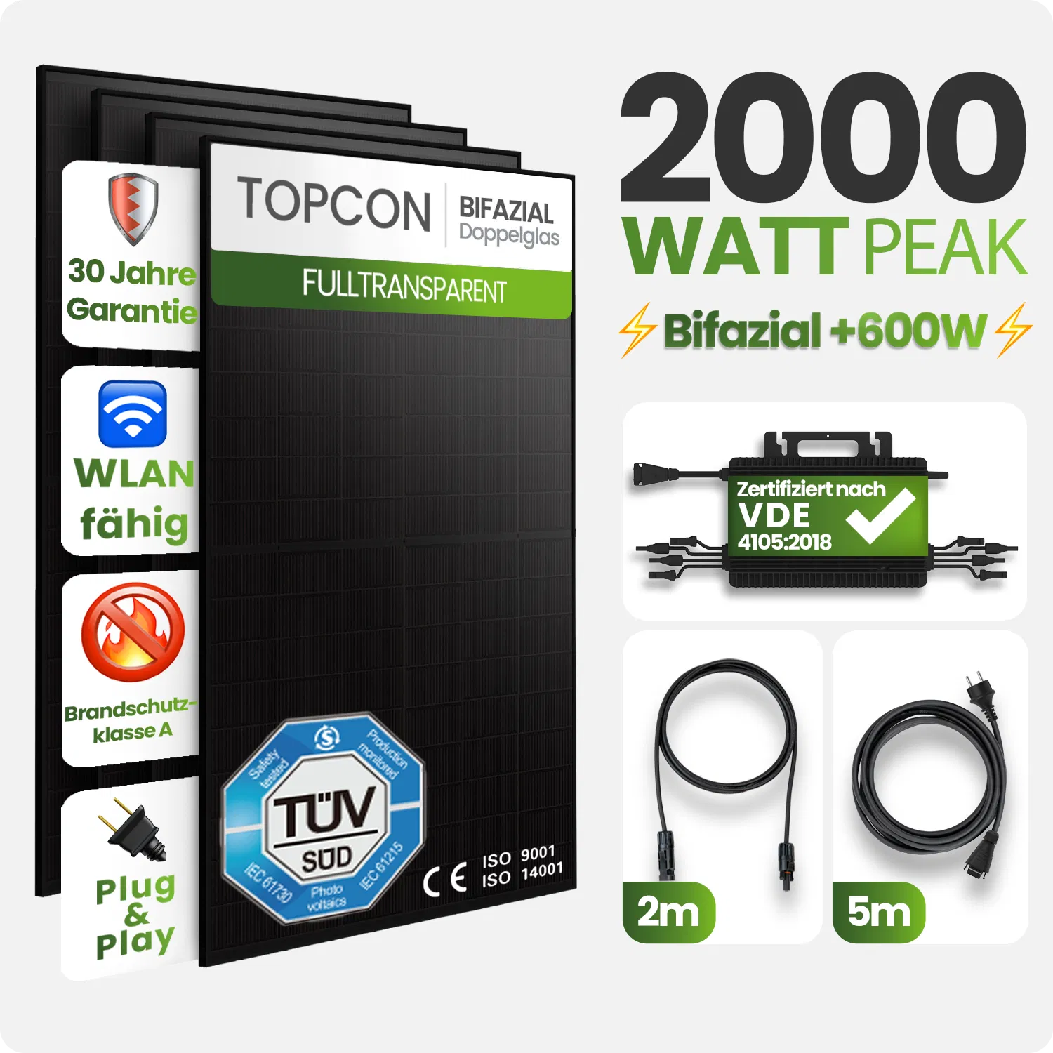 Tepto 2000W Balkonkraftwerk MaxPower Tepto 2000W Balkonkraftwerk MaxPower