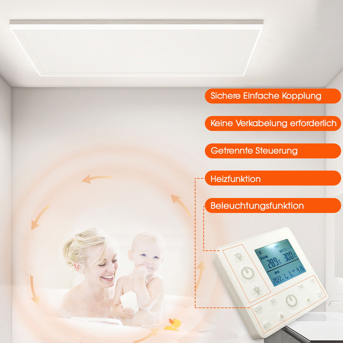 Baby, Person, Bildschirm, Wanne, Überwachen
