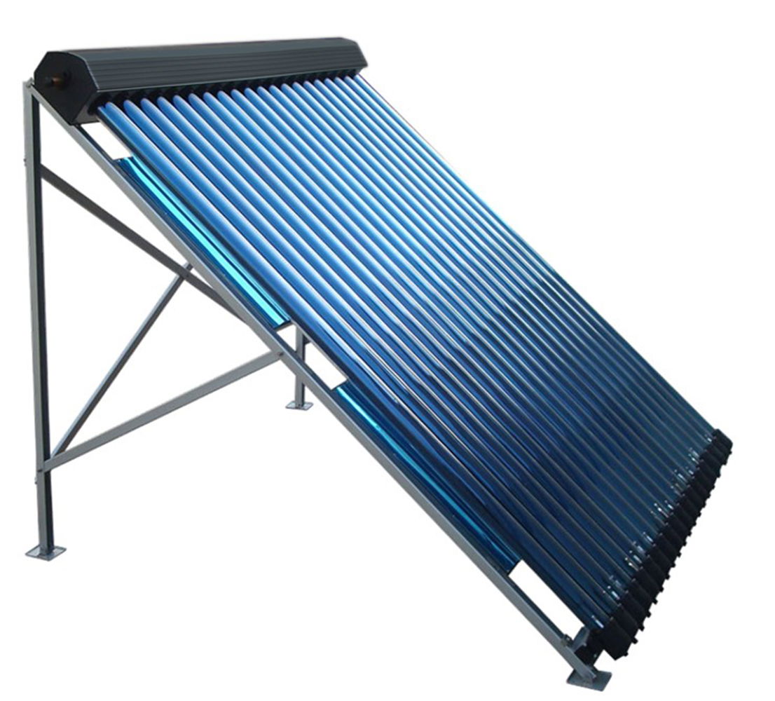 Blueclean/Kraft Vakuumröhrenkollektor 12 Röhren 2m² blueclean-schwarz Röhrenkollektor für Solarthermie