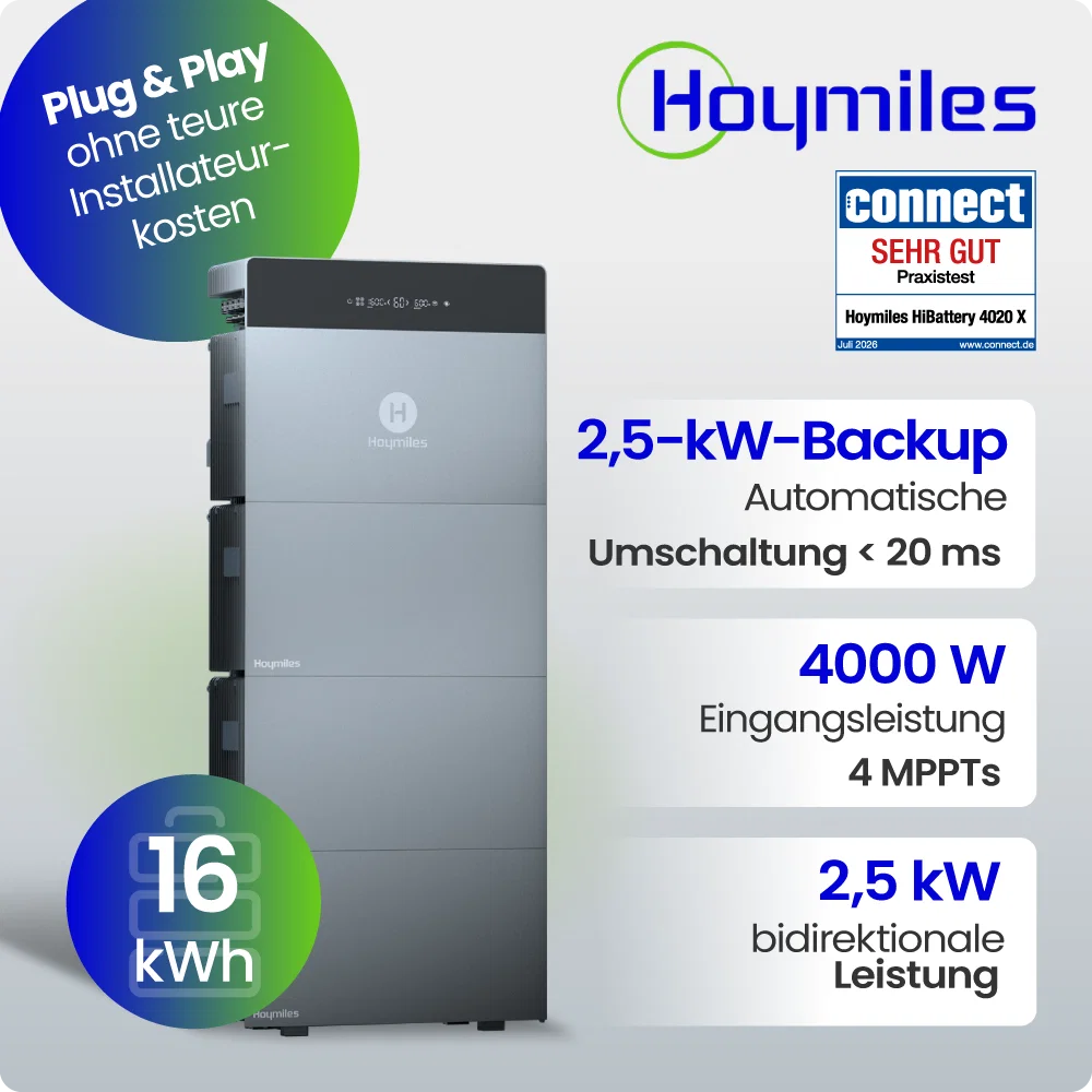 Hoymiles HiBatteryX Speicherpaket 16,08kWh