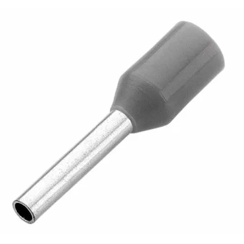 Aderendhülse Grau 2.5mm² x 14mm VE 500st. Aderendhülse Grau 2.5mm² x 14mm VE 500st.