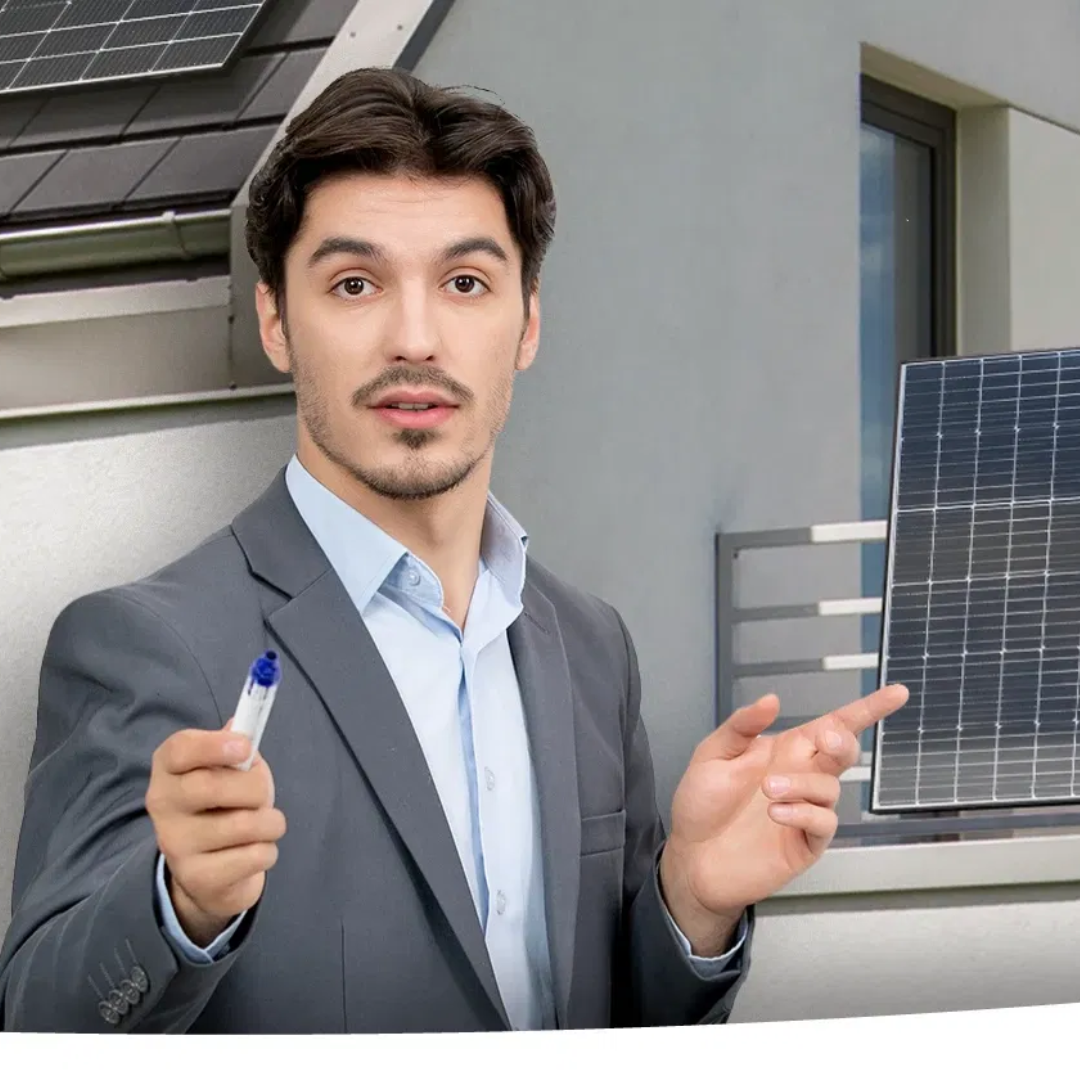 Elektrisches Gerät, Sonnenkollektoren, Text