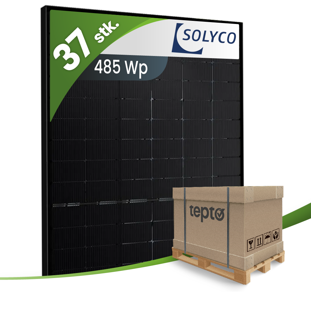 Solyco 485Wp R-BG 108nBC.6 Bifazial Fullblack (Palette)