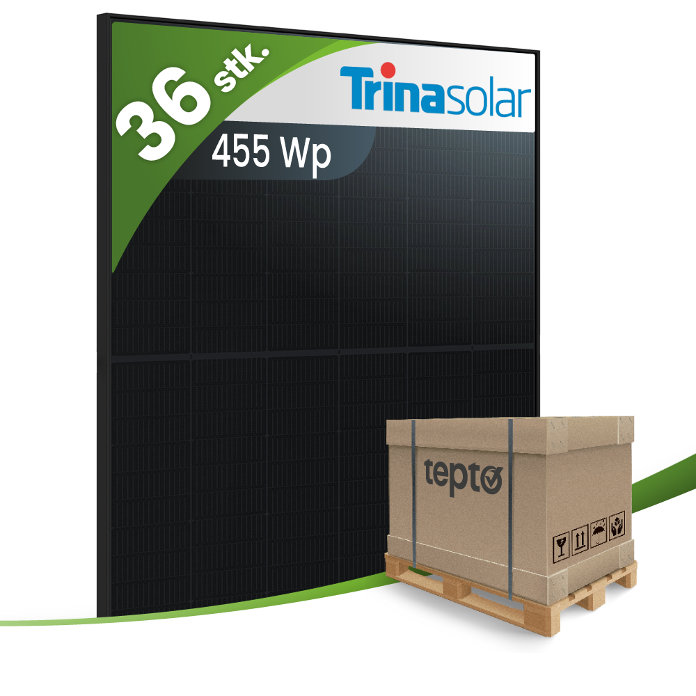 Solarmodul, PV-Panel, 455 Wp, 60-Zell-Modul, Solarmat Packung