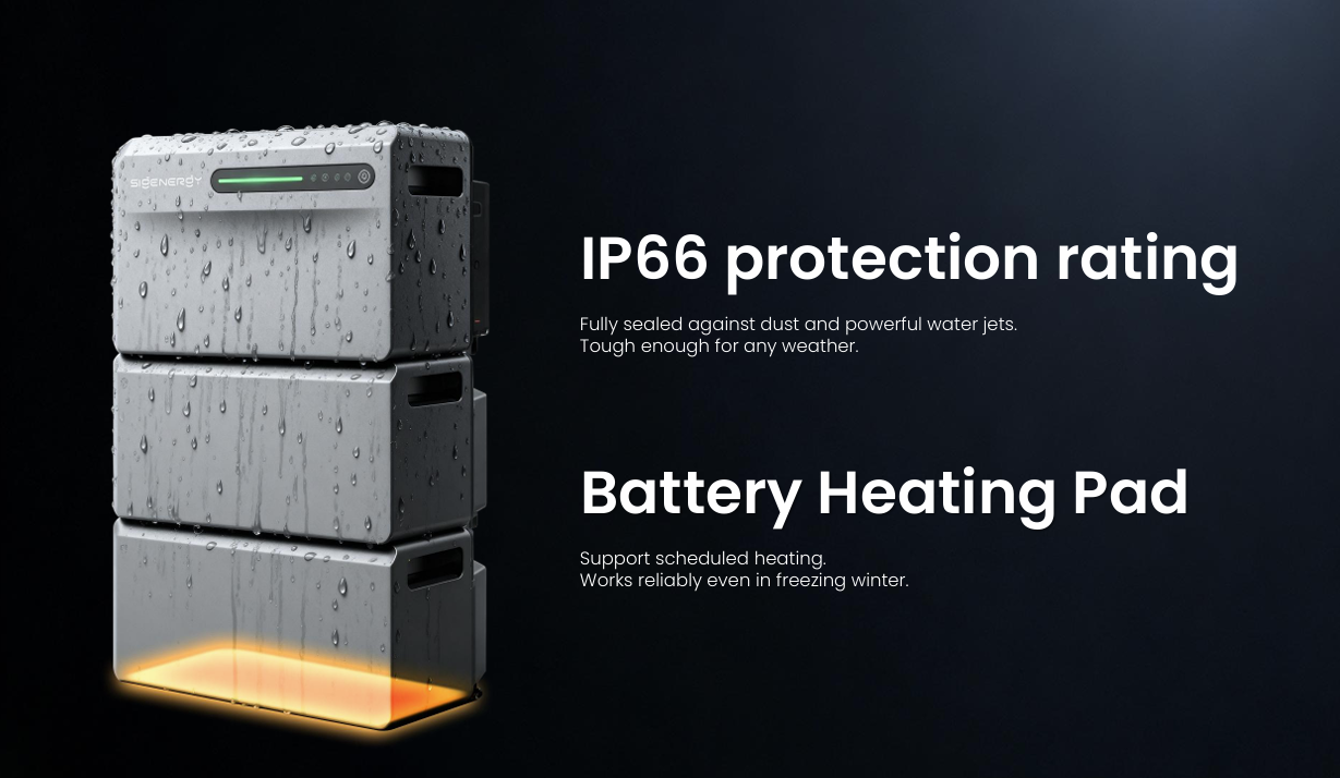 Batterie-Panel, Heizpad, IP66, wasserdicht, gestapelte Module