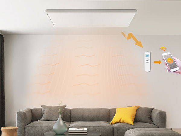 Innenarchitektur, Wohnzimmer, Wand, Couch, Fernsteuerung