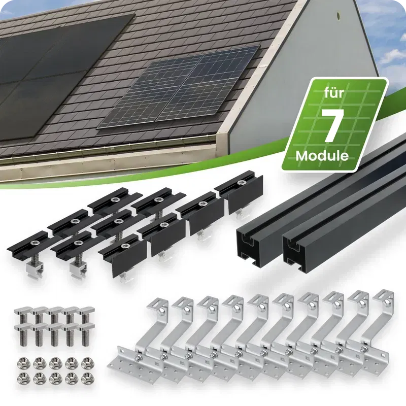 7 Module in 1ner Reihe