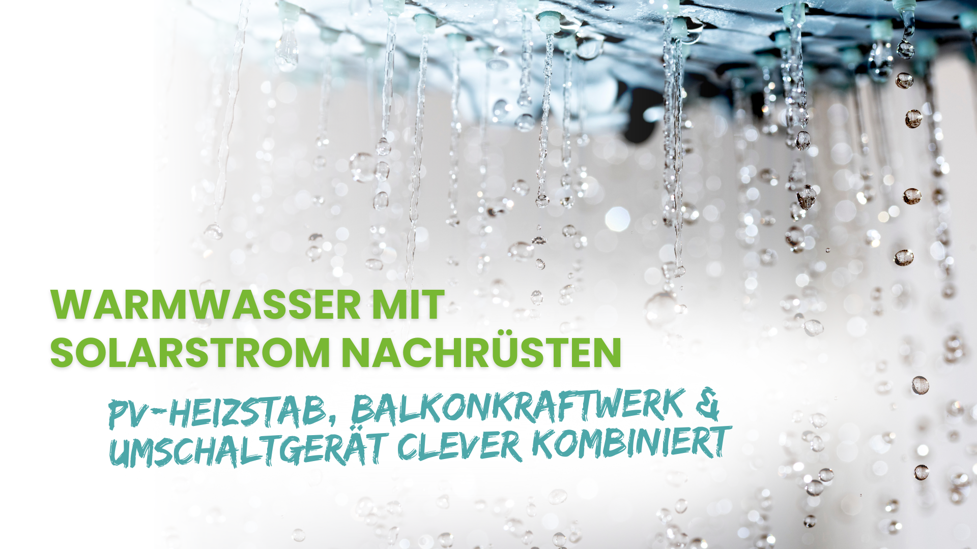 Tröpfchen, Tröpfchen, Tröpfchen, Tröpfchen