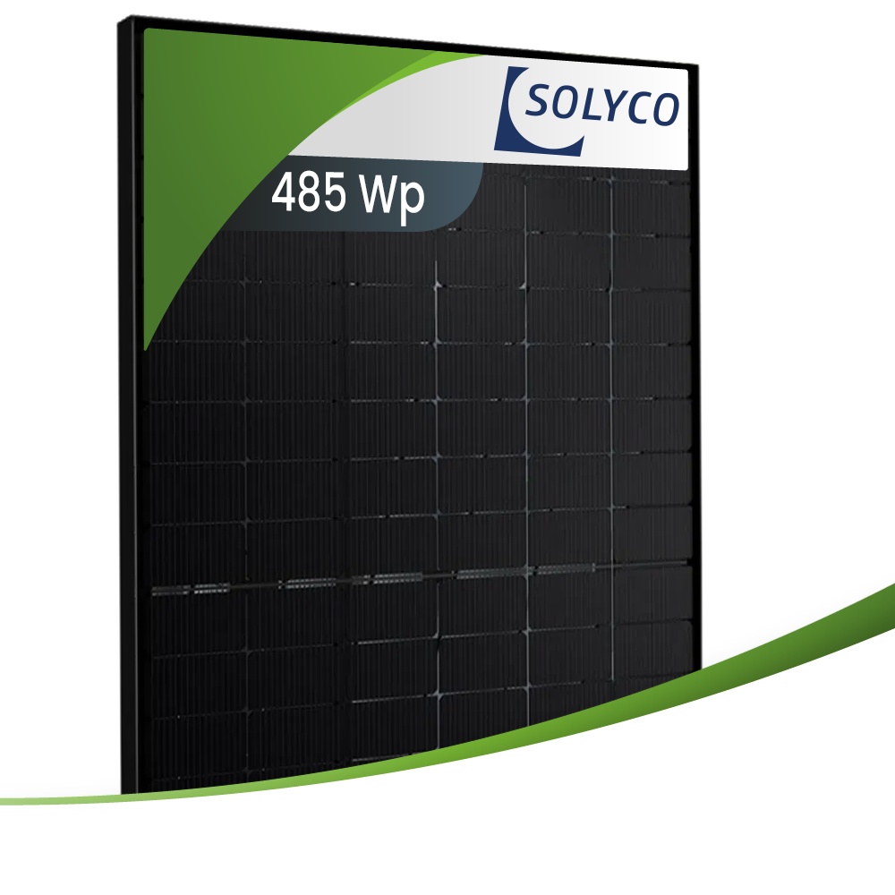 Solarmodul, Panel, Solarzellen, 485 Wp, Solaranlage