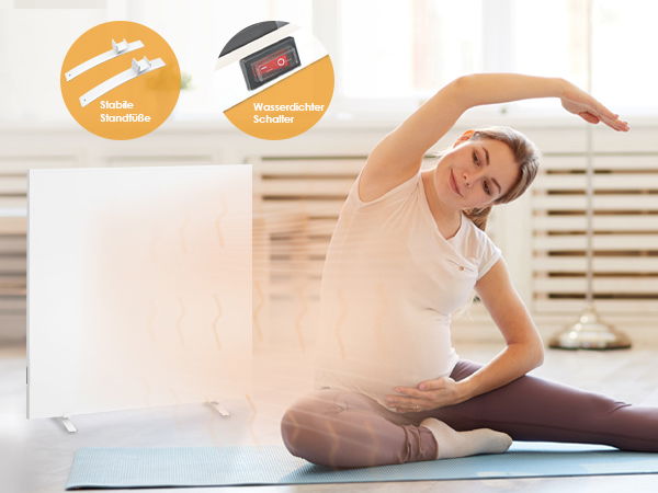 Person, Dehnen, Pilates, Erwachsener, Frau
